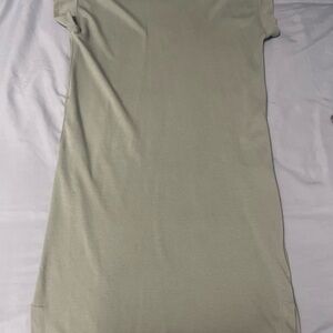 Uniqlo Women's Olive Green Casual Dress